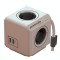 Prelungitor 4 prize CUB +2x USB cablu 1.5m Allocacoc