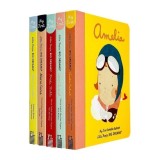 Cumpara ieftin Little people, big dreams series 1 : 5 books collection bundle set ( Maya Angelou ,Marie Curie,Frida Kahlo,Coco Chanel,Amelia Earhart)