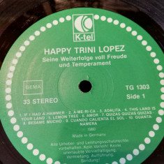 Trini Lopez – Happy Trini Lopez (1980/K-Tel/RFG) - Vinil/Vinyl