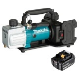 Makita DVP181ZK + BL1830B - Pompa vacuum 6.78 m3/h 5/16 inch + Acumulator Li-Ion 18 V 3 Ah