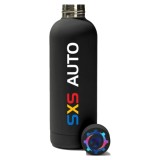 Termos Sport Negru 500 ml , Otel Inoxidabil, Pereti Dubli, BPA Free