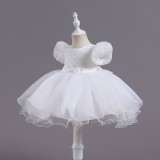 Rochita alba de ocazie - Stars 1 (Marime Disponibila: 5-6 ani)