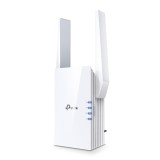 RANGE EXTENDER TP-LINK wireless 1800Mbps, 1 port Gigabit, 2 antene externe, 2.4 / 5Ghz dual band, Wi-Fi 6, &quot;RE605X&quot; (timbru verde 2 lei)
