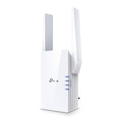 RANGE EXTENDER TP-LINK wireless 1800Mbps, 1 port Gigabit, 2 antene externe, 2.4 / 5Ghz dual band, Wi-Fi 6, &quot;RE605X&quot; (timbru verde 2 lei)