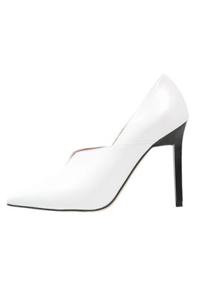 CH2487-2 Pantofi eleganti din piele cu toc inalt foto