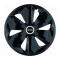 Set 4 Capace Roti Roco Negru R16, pentru Audi, model roco negru