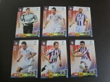 Set 6 Cartonase Otelul Galati Panini UEFA Champions League 2011-2012: Grahovac, Salageanu, Costin, Bus, Antal, Iorga