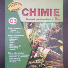 CHIMIE C3 MANUAL PENTRU CLASA A X-A - Constantinescu, Rapa