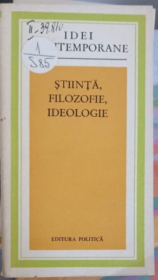 STIINTA, FILOZOFIE, IDEOLOGIE-CALINA MARE-248845 foto