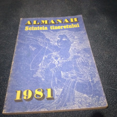 ALMANAH SCANTEIA TINERETULUI 1981