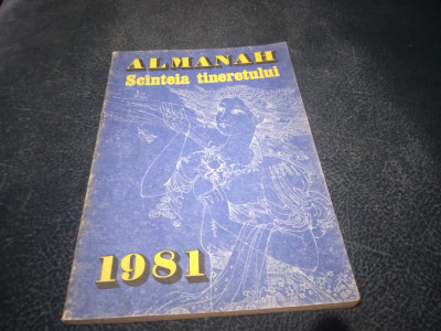 ALMANAH SCANTEIA TINERETULUI 1981 foto