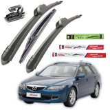 Cumpara ieftin Ștergătoare Mazda 6 Wagon GY (2002&ndash;2008) &ndash; Set Complet Flat