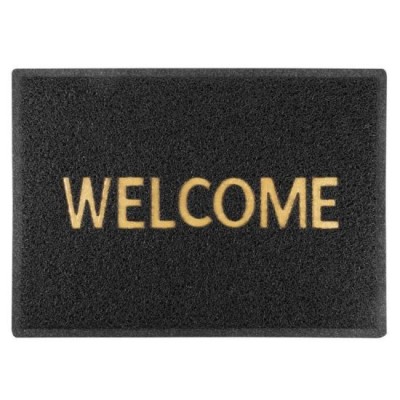 Covoras intrare, PVC, 70x50 cm, Welcome foto