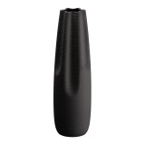 Vaza flori ceramica neagra Tribeca 13,5 x 45 cm