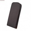 Husa Flip Piele Neagra Sony Xperia T2 Ultra Slim Elegance