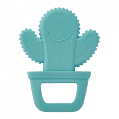 Jucarie dentitie babyjem cactus (culoare: verde)