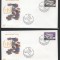 UN Geneva 1974 ILO building Mi.37-38 FDC UN.090