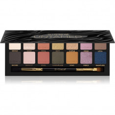 Sigma Beauty Untamed Eyeshadow Palette paleta farduri de ochi cu oglindă si aplicator 19.32 g