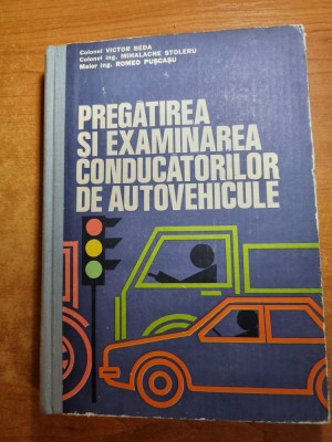 pregatirea si examinarea conducatorilor de autovehicule - din anul 1983 foto