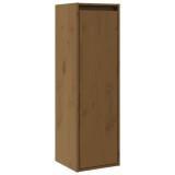 VidaXL Dulap de perete, maro miere, 30x30x100 cm, lemn masiv de pin 813511