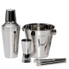 Set 4 piese pentru cocktail, frapiera si shaker din inox Grunberg GR2432