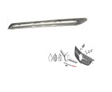 Ornament grila fata MERCEDES Clasa GLE (W166), 08.2015-03.2020, partea stanga, crom; inferior,