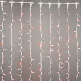 Perdea Luminoasa 494 LED-uri Rosu