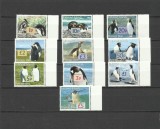 FALKLAND 2005 FAUNA PASARI PINGUINI POSTAGE DUE, Nestampilat