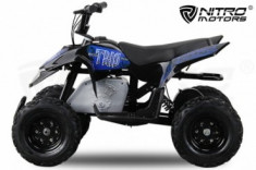 Mini ATV electric Pentru copii NITRO Eco Trio Quad 350W 24V #Albastru foto