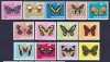 DB1 Fauna Fluturi 1972 Surinam 13 v. MNH, Nestampilat