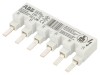 Bară colectoare ABB 3 Poli 80A 6 Module 480V AC Sectiune Cablu 16mm&sup2;