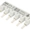 Bară colectoare 3 Poli 80A 6 Module