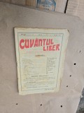 CUV&Acirc;NTUL LIBER - nr 8, 16 mai 1921