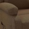 Fotoliu rabatabil, maro, material textil - 6