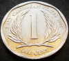 Moneda exotica 1 CENT - INSULELE CARAIBE EST, anul 2002 * cod 3404 A, America Centrala si de Sud