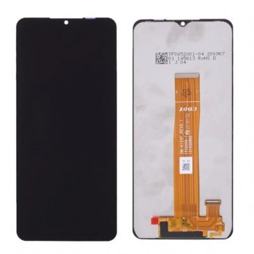 DISPLAY LCD CU TOUCHSCREEN SAMSUNG A125 GALAXY A12 (2020) FARA RAMA NEGRU