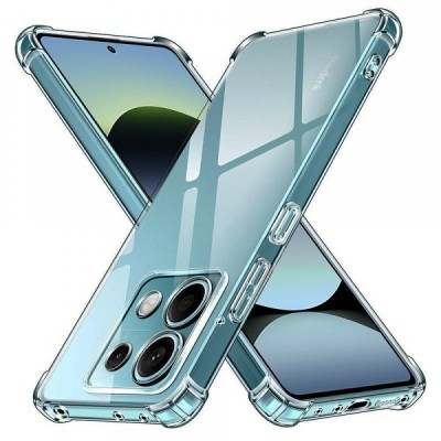 Husa pentru Xiaomi Redmi Note 14S, Techsuit, Shockproof Clear, Transparenta foto