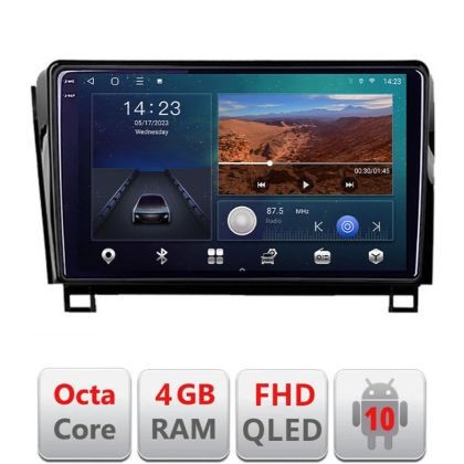 Navigatie Toyota sequoia intre anii 2008-2017 Android Ecran QLED octa core 4+64 carplay android auto KIT-sequoia+EDT-E310V3 CarStore Technology