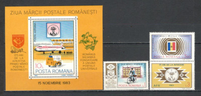 Romania.1983 Ziua marcii postale TR.467 foto