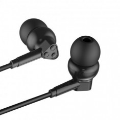 Casti Audio Handsfree stereo XO-EP33, Jack 3,5mm, Negru Blister