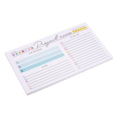 Notițe Planner, Project, Dimensiuni 19x11 cm, 50 File foto