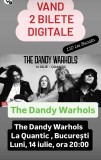 2 bilete The Dandy Warhols La Quantic , București Luni, 14 iulie, ora 20:00
