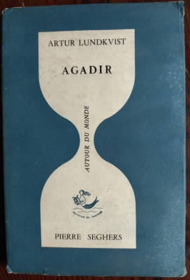 ARTUR LUNDKVIST:AGADIR/PARIS1963/DEDICATIE-AUTOGRAF PT ANATOL E. BACONSKY/LB FRA foto
