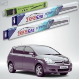 Cumpara ieftin Ștergătoare Toyota Corolla Verso AR10 2004-2009 | Set Față și Spate Hibrid &ndash; TeamCar&reg;
