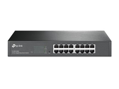 Switch 16 porturi RJ45 Gigabit, Easy Managed, 1U - TP-Link TL-SG1016DE foto
