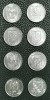 SV * Transnistria * MOLDOVA * SET 8 MONEDE / ORASE x 1 RUBLA 2017 * AUNC +, Europa, Nichel