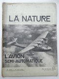 REVISTA LA NATURE , NUMERO 3060 , 15 AVRIL , 1940
