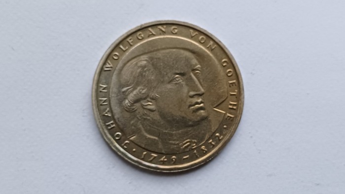 Germania-5 Mark 1982- 150 de ani - Moartea lui Johann Wolfgang von Goethe