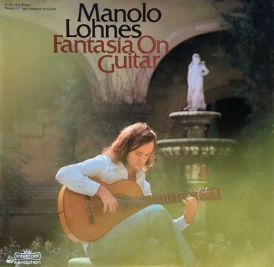 Vinil LP # Manolo Lohnes &amp;lrm;&amp;ndash; Fantasia On Guitar (VG) foto