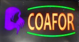 Reclama LED - COAFOR - de exterior / interior, 44 x 24 cm, Oem